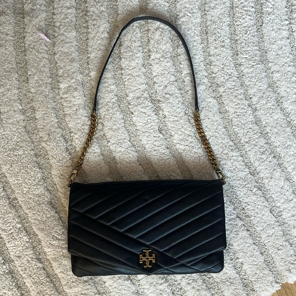 Tory Burch Kira Chevron Clutch